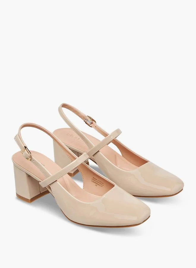 سيليست أحذية كعب عريض نسائية